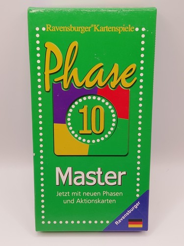 Phase master kartenspiel - phase, 10