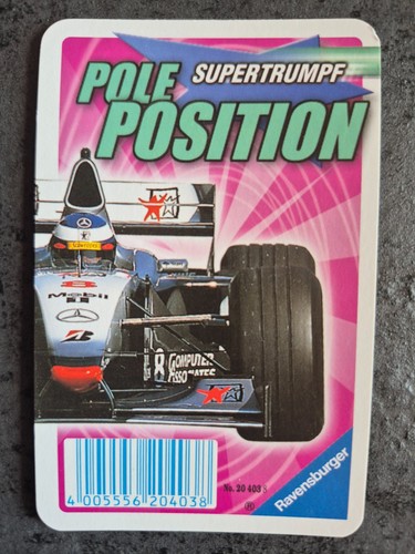 Pole position rennauto - pole,