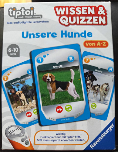 Tiptoi unsere hunde - unsere,